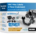 ANHÄNGERKUPPLUNG für T-Roc Cabrio ab 20 abnehmbar BRINK +13pol E-Satz spezifisch