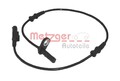 METZGER ABS-SENSOR RADDREHZAHL VORNE passend für MERCEDES C219 W211 S211 R230