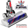 Elektro-Turbobürste Kompatibel Für-Dyson V7 V8 V10 V11 Softwalze Bodendüse 4 LED