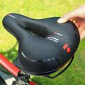 Premium Fahrrad Sattel Fahrradsattel Fahrradsitz Gefedert Gepolstert Bequem DHL