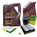 MANN Inspektionspaket 9 L MANNOL Energy 5W-30 für KIA Sorento I 2.5 CRDi