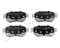 JAPKO Bremsbelagsatz Scheibenbremse 51319 für MAZDA GJ GL GJ2 GL2 GL6 GJEFP 4WD
