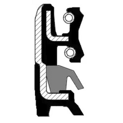 1x ORIGINAL® Corteco Wellendichtring, Differential Vorne, Links, Rechts