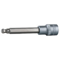 KS TOOLS 911.5312 1/2" Bit-Stecknuss Innensechskant mit Kugelkopf, lang, 5 mm