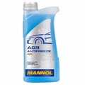 Kühlerfrostschutz MANNOL G11 AG11 Antifreeze 1 Liter Fertiggemisch -40°C blau 