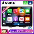13.1" Android 14 2K 4+64G CarPlay  Autoradio GPS NAVI FM Für Ford Edge 2016-2020
