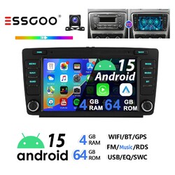 64G KAM Für Skoda Octavia II 1Z3 1Z5 2008-2013 Android 15 Autoradio Carplay Navi