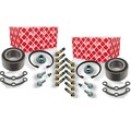2X FEBI BILSTEIN RADLAGER-SATZ HINTEN LINKS RECHTS PASSEND FÜR MERCEDES-BENZ