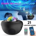 LED Sternenhimmel Projektor Lampe Bluetooth Galaxy Starry MusikPlayer Nachtlicht