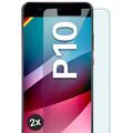 2x Echt Glas für Huawei P10 Panzerfolie Handy Hartglas Premium Displayschutz