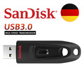 SanDisk Cruzer Glide 3.0 USB Stick Flash Drive 256GB 128GB 64GB 32GB 16GB OVP