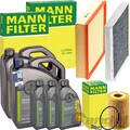MANN INSPEKTIONSPAKET passend für MERCEDES B906 218-519 CDI+ORIGINAL 5W-30 ÖL