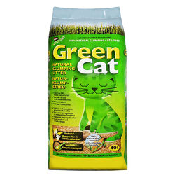 40 L Greencat Grain Klumpstreu Katzenstreu klumpend Best Öko-Plus Cats Grüne