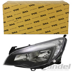 TYC HAUPTSCHEINWERFER H7/H7 LINKS passend für OPEL ASTRA J STUFEN. 1.3 - 2.0