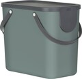 Rotho Mülltrennungssystem Albula 25 L mistletoe green Recyclingbehälter  Müll- &