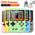 500 in 1 Retro Handheld Videospielkonsole Gameboy Einbaute klassische Spiele Neu