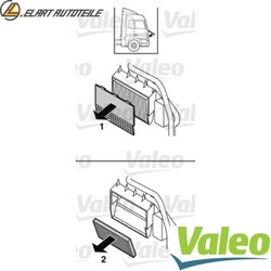 FILTER INNENRAUMLUFT 716011 FÜR MERCEDES-BENZ ACTROS/MP2/MP3/MP4/MP5 CITARO 6.4L