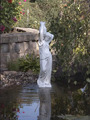 figur "Frau Fontäne" 92cm Teichfigur Menschen Steinguss Garten Deko 404 Statue