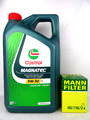 Castrol 5W30 C3 Magnatec 5W-30 BENZIN DIESEL + Ölfilter MANN HU716/2x 1x 5Liter