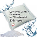 24x 450g Raum Luft-Entfeuchter Granulat im Vliesbeutel Nachfüllpack (2,77€/1 kg)