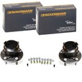 2x DENCKERMANN RADLAGER-SATZ mit ABS-RING HINTEN passend für VOLVO C30 S40 V50 L
