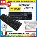 Tastatur USB Qwertz PC Desktop ( Dell, HP, Microsoft) Windows Computer Keyboard
