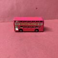 Matchbox SW Nr 74 London Daimler Bus Esso  Top Pink Selten