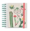 Terminkalender 2022 - Botanical Cacti Taschenkalender 2022 klein - Ringbuch A5