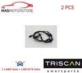 ABS SENSOR DREHZAHLFÜHLER PAAR VORNE TRISCAN 8180 43313 2PCS A NEU OE QUALITÄT