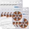 60 x VARTA PowerOne P312 PR41 Hörgerätebatterien Knopfzellen + Box + MHD 2029 +