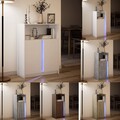 Sideboard mit LED Anrichte Schrank Wohnzimmer Beistellschrank Mehrzweckschrank