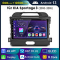6+128GB Autoradio Für KIA Sportage 3 2010-2016 CarPlay Android 13 GPS Navi WIFI