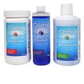 2,5 kg Cristal Poolpflege SET Chlor zur Wasserpflege und Desinfektion von BAYROL