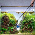 Elektrische Aquarium Siphonpumpe Wasserwechsel Sand Kies Reiniger Staubsauger