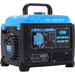 Güde Inverter Stromerzeuger ISG 1200 Eco, Nennleistung 1,2 kW, 4 A, Generator