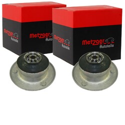 2X METZGER DOMLAGER VORNE BEIDSEITIG PASSEND FÜR BMW 5 LINKS+RECHTS