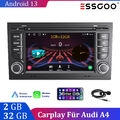 Android 13 2+32G 7" Autoradio Carplay GPS NAVI Für Audi A4 8E S4 B6 B7 SEAT EXEO