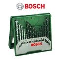 Bosch Bohrer Bit Set X-Line x15 Universal für Mauerwerk Holz Metall Stahl HSS Ziegel