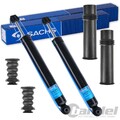 2xSACHS STOßDÄMPFER+SERVICE KIT HINTEN passend für PEUGEOT 307 3A/C AB BJ 2000