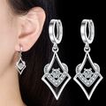 Ohrringe Mit 925 Silber Plattiert Ohrstecker Ohrhänger Ohrschmuck Schmuck Neu