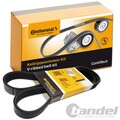 CONTINENTAL KEILRIPPENRIEMENSATZ passend für FORD C-MAX FOCUS VOLVO C30 S40 V50
