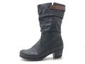 Rieker Damen Stiefel Stiefelette Boots Schwarz Gr. 39 (UK 6)