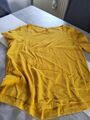 Damen Blusen Shirt Esprit Gr. 36 gelb 100%Viskose