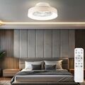 Deckenventilator Deckenleuchte Raumlüfter LED Fernbedienung dimmbar 3-Stufen CCT
