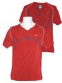 Neu Nike Pro Compression Herren Lagen Shirt V-Ausschnitt rot Medium