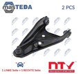 ZWG-RE-001 LINKS RECHTS QUERLENKER SATZ VORNE OBERE OUTER NIEDRIGER NTY 2PCS NEU