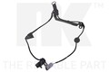 NK ABS Sensor Raddrehzahl 293211 für MAZDA 323 PREMACY CP BJ 6 Van CR BJ3P 16V