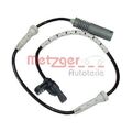1x Sensor, Raddrehzahl METZGER 0900285 passend für BMW
