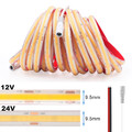 12V 24V COB LED Stripe Wasserdicht Leiste Streifen Selbstklebend Lichterkette