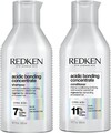 Redken Acidic Bonding Concentrate Shampoo 300ml und Conditioner Duo 
